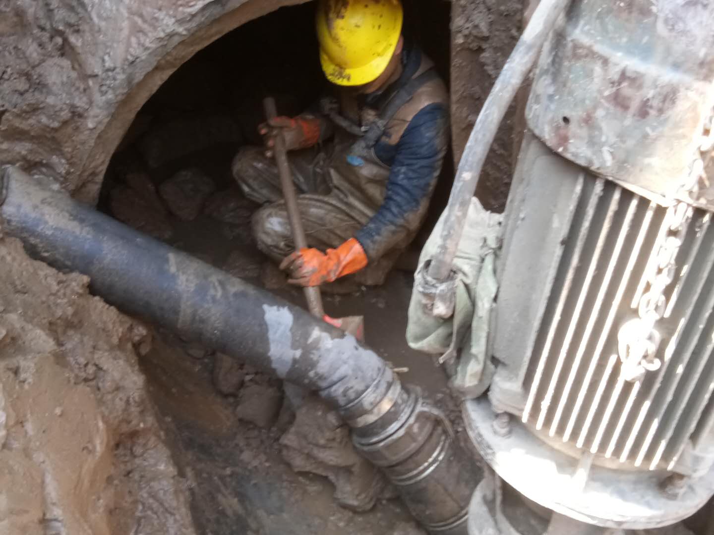 红谷滩管道清淤