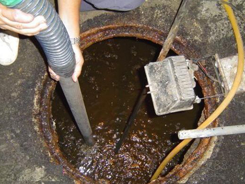 红谷滩隔油池清理