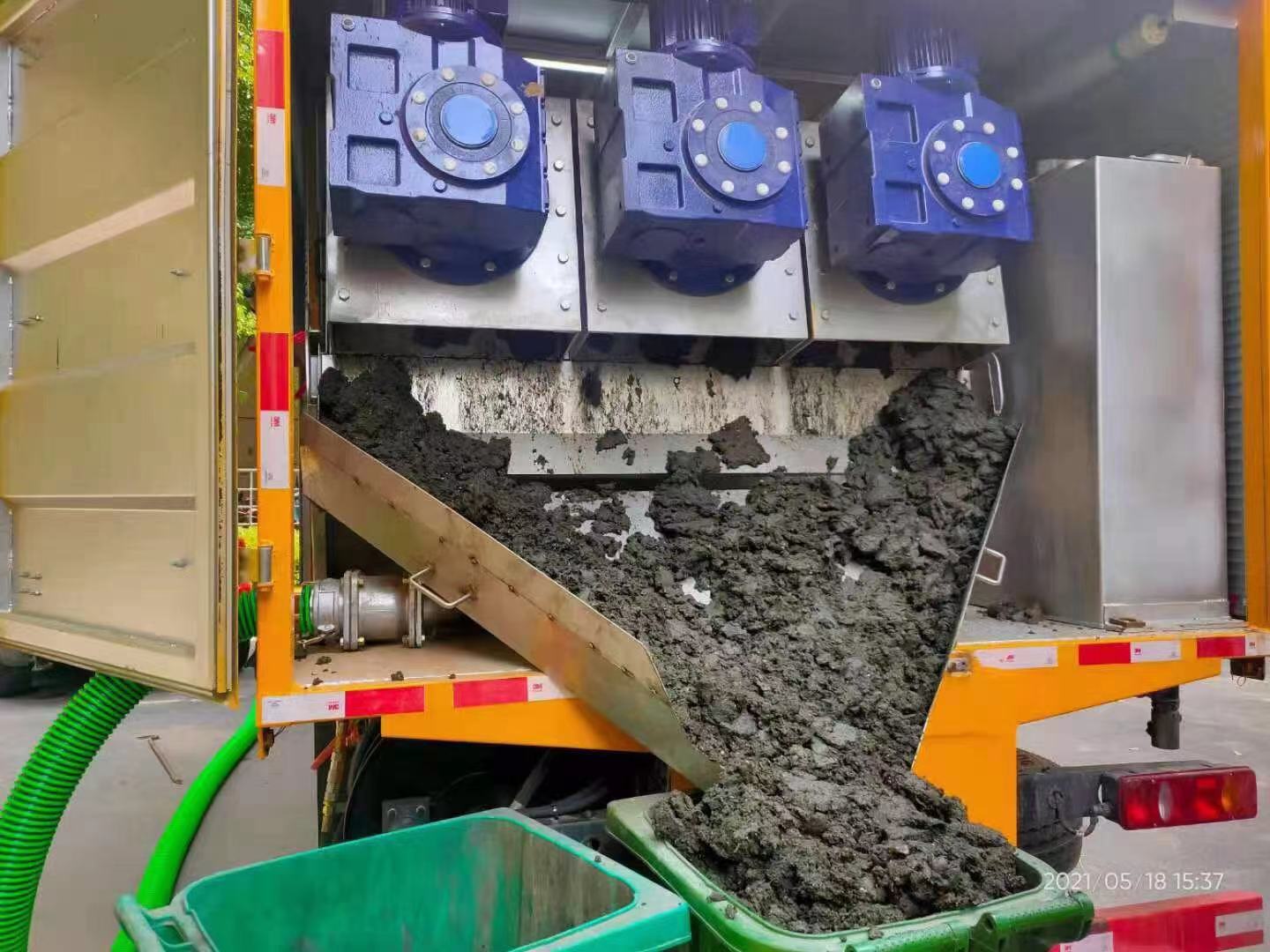 红谷滩化粪池清掏城市维护站-泥浆净化干湿分离处理